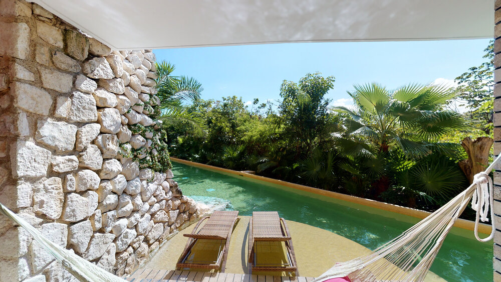 Unwind in Style with Our Garden Swim Up Suite at Hotel Xcaret