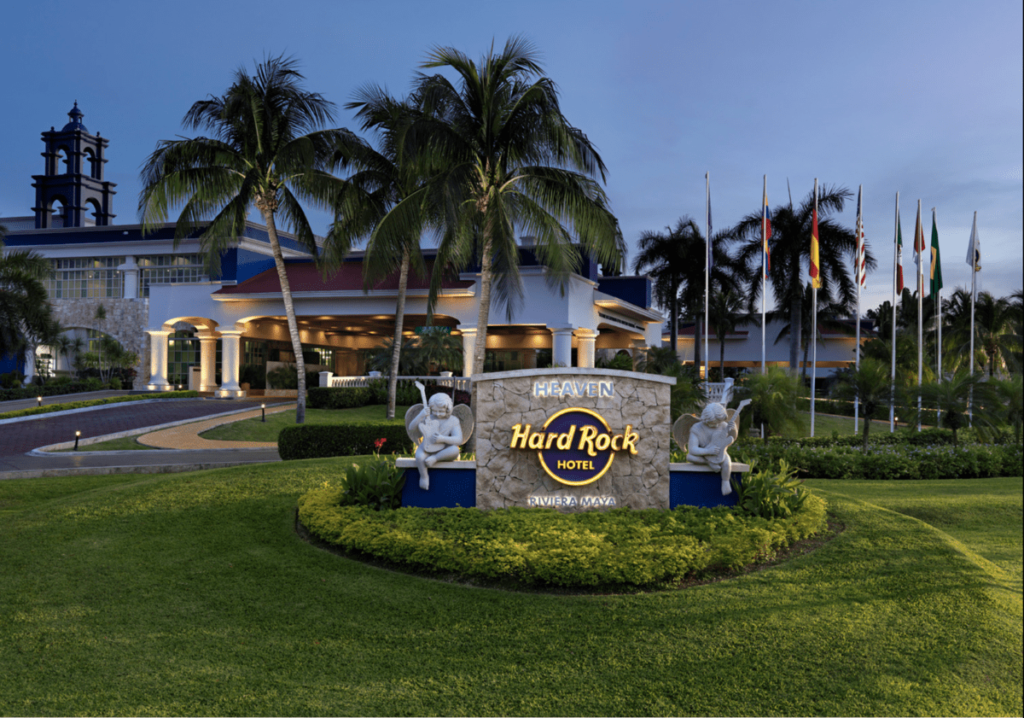 Hard Rock Hotel Riviera Maya Entrance