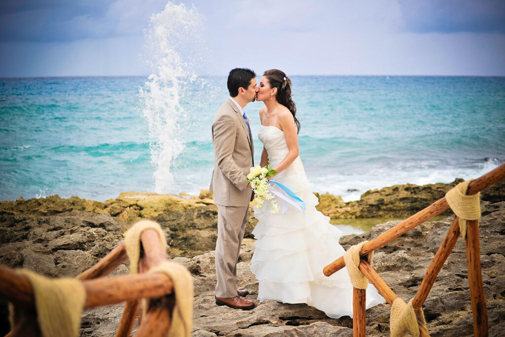 Xcaret Wedding on the Beach