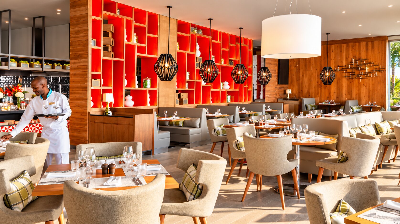 Mahogany Restaurant and Kitchen at Azul Beach Resort Negril