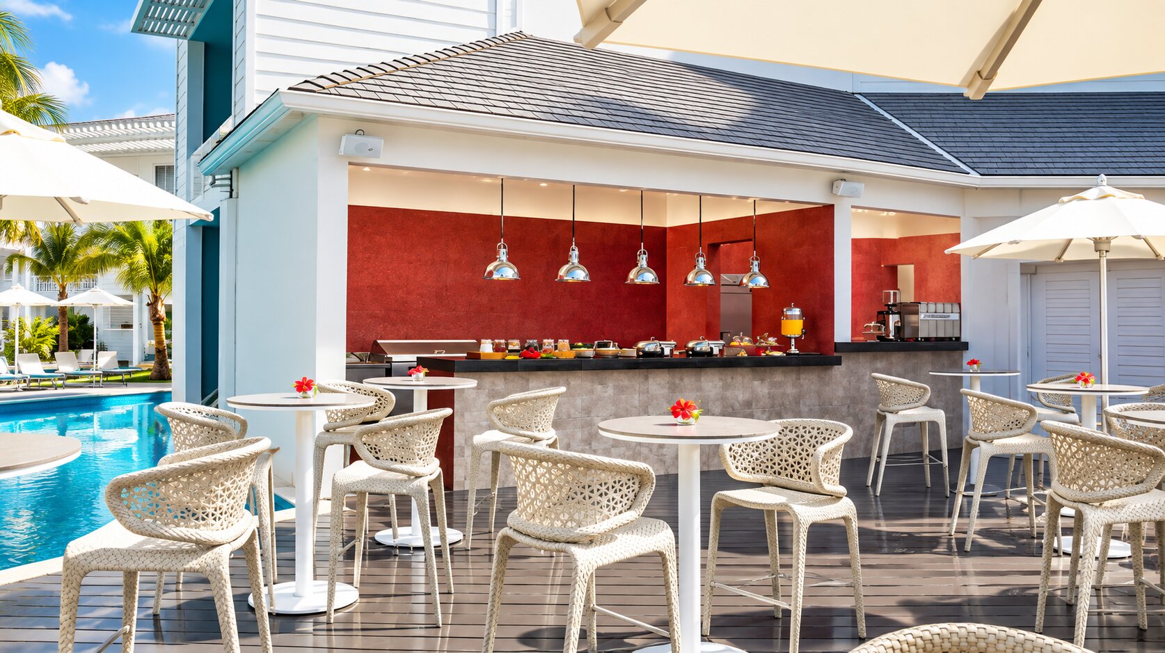West End Gourmet Corner and Terrace at Azul Beach Resort Negril