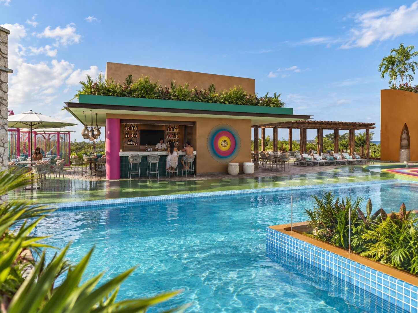Casa Sol Rooftop at Hotel Xcaret Mexico