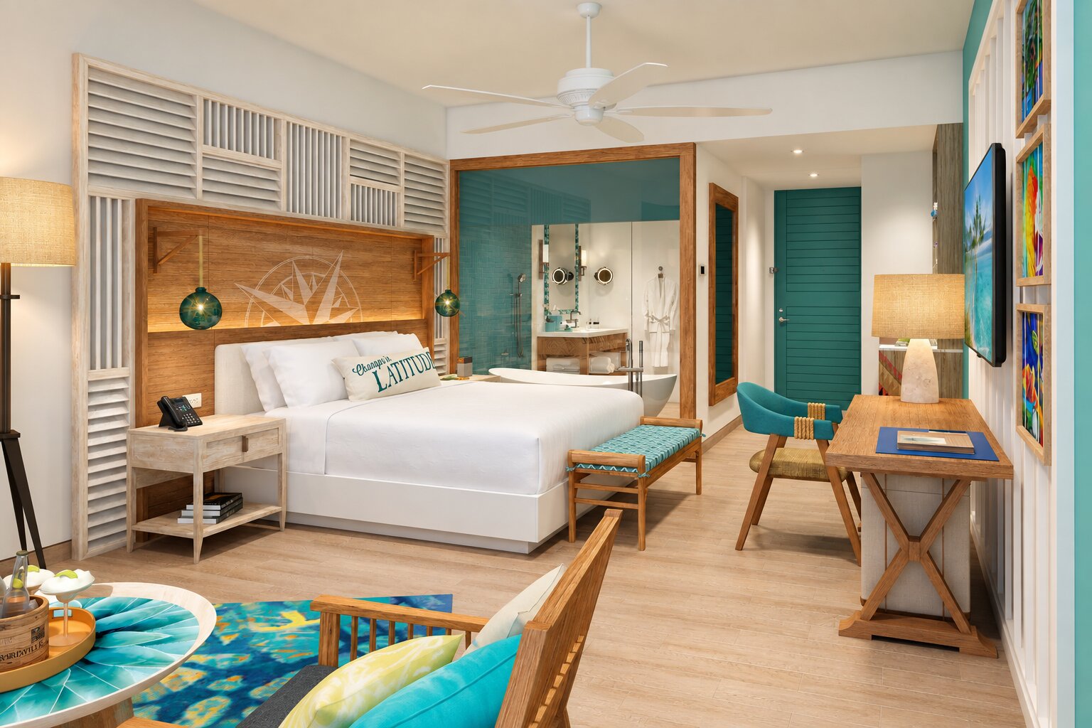 Luxury Paradise Swim-Up Suite at Margaritaville Island Reserve Riviera Maya