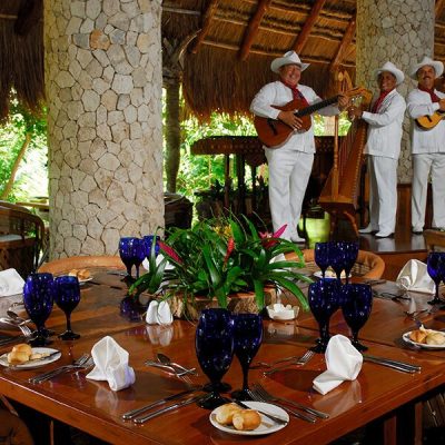 oaxaca restaurant at xcaret park in cancun